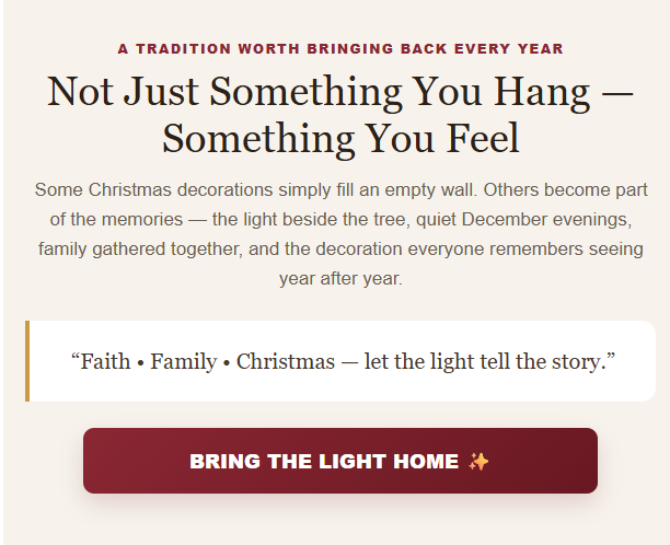 ✨ Last Day – 50% OFF! ✝️ Bethlehem Star of Faith – Lighted Nativity Wall Decor